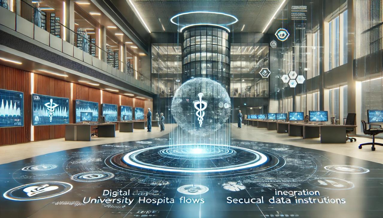 Datenintegrationszentrum © Erstellt mit der KI